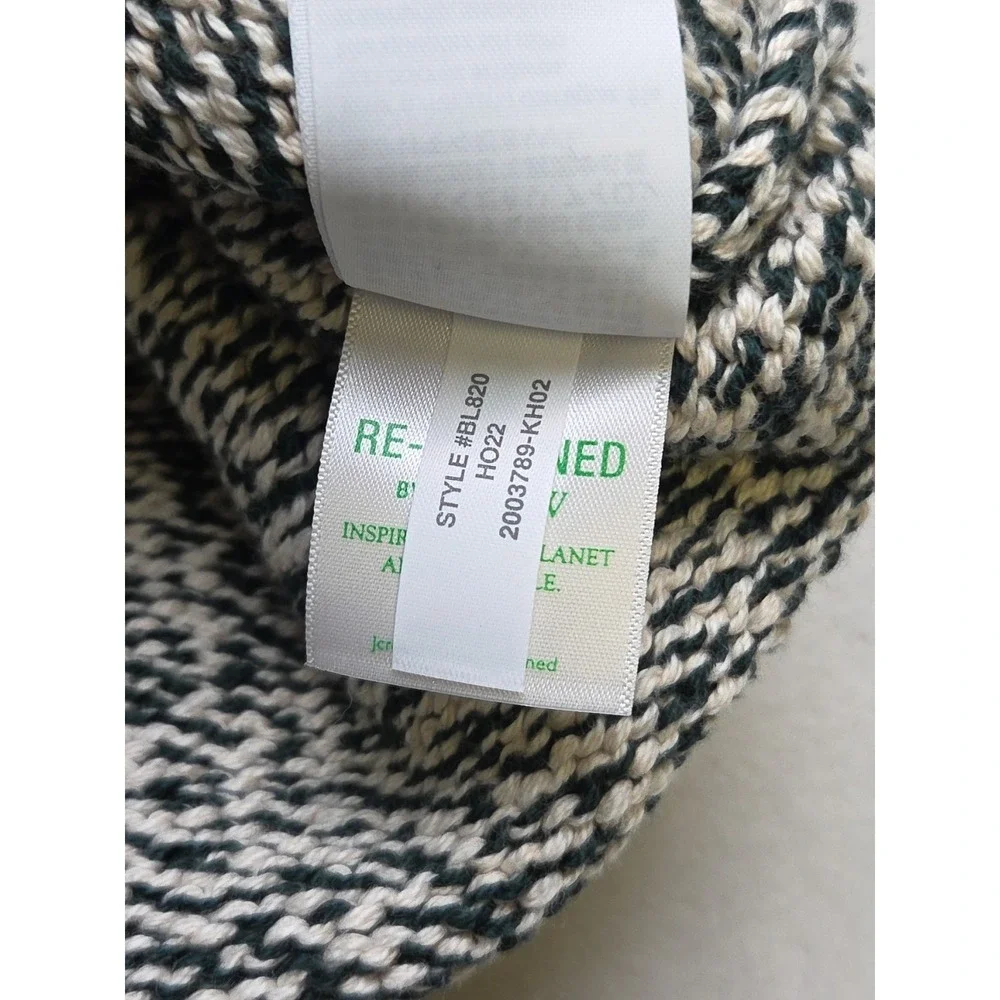 J. Crew Men's Marled Cotton Crewneck‎ Sweater Heritage Size Large